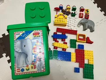 레고 duplo 코끼리 양동이 서커스 세트 2359