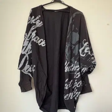 GHOST OF HARLEM 가디건 블랙 프리 사이즈