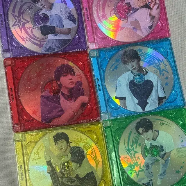 일괄 반택포) 엔시티위시 컬러 쥬얼 미개봉 앨범 6종