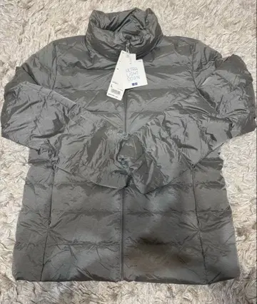 UNIQLO 울트라 라이트 다운 자켓 그레이 택 포함 미사용 새상품