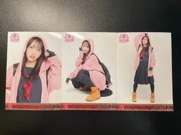 AKB48 멤버 리퀘스트 동경의 의상 브로마이드 3종 컴프 무카이치 미온