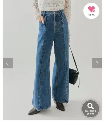 mystic [ 슬림 레그, 롱 레그 효과 ] 뷰티 플레어 데님