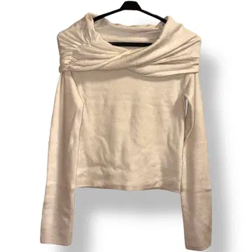 SNIDEL 오프숄더 니트 베이지 원사이즈