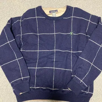레어 nautica 리버서블 스웨터