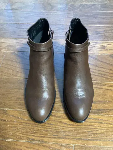 사바사바 천연 가죽 숏부츠