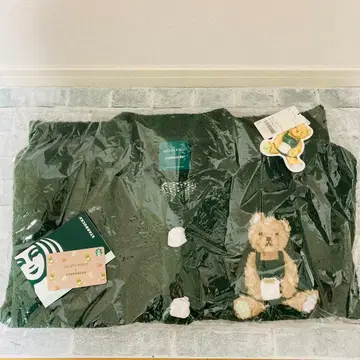 스벅 gelato pique 파우더스타 자카드 가디건& 카드