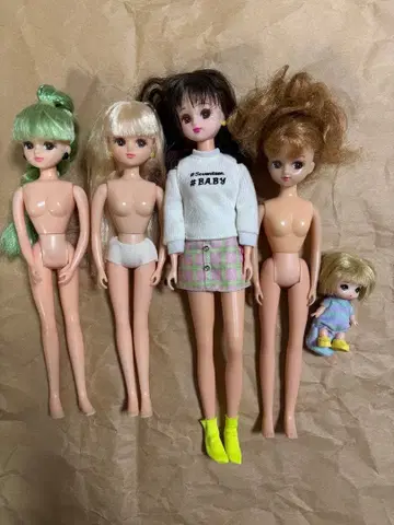 리카짱 캐슬 카코짱 인형 본체 인형 5체 세트