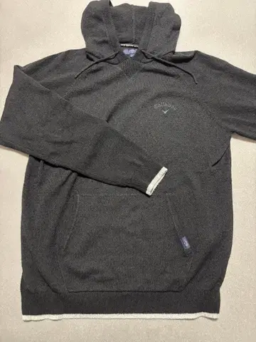 Callaway 후드 부착 후드티 LL 사이즈 다크 그레이
