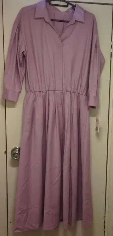 오늘 세일! NOBLE 셔츠 원피스 마이크로 TR 개버딘 셔츠 원피스