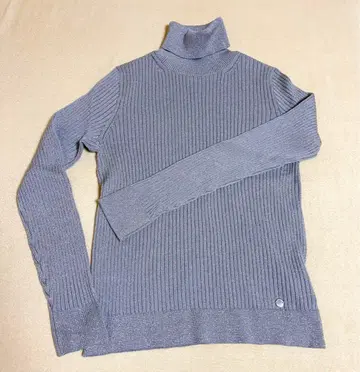 매킨토시 런던 울 라메 리브 니트 터틀 38