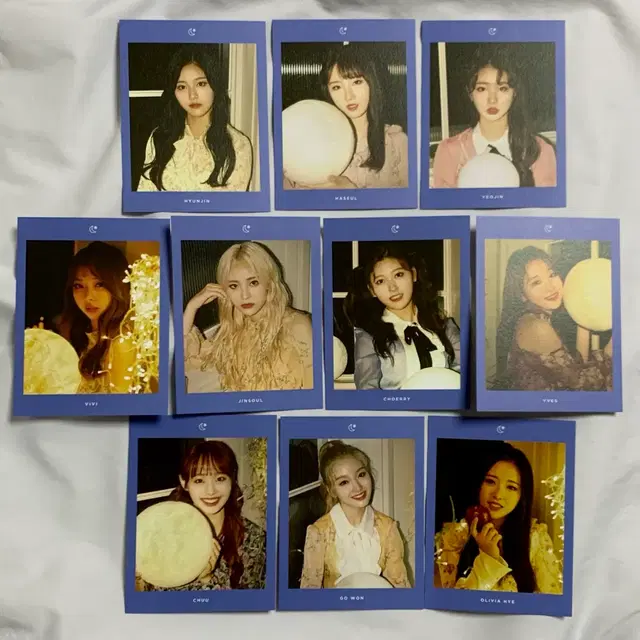 이달의소녀 오빛 1기 팬키트 엽서 양도합니다 앨범 응원봉 포카 아르테미스