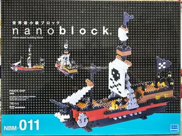 [ 미개봉 ] nanoblock NBM-011 해적선 780 피스