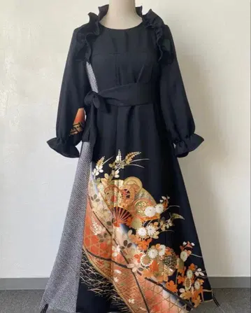 전통 예복 기모노 원피스