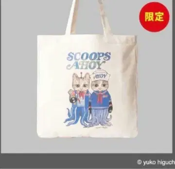 도쿄 코믹콘 STRANGER THINGS 히구치 유코 토트백 파랑 한정판