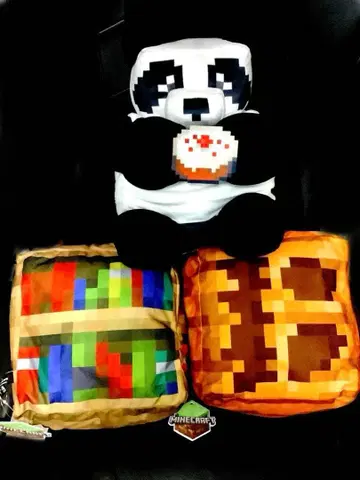 마인크래프트 봉제 인형 팬더 책장 파낸 호박 인형뽑기 경품