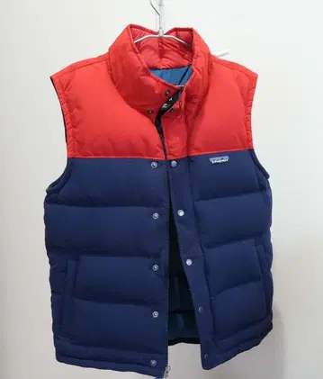파타고니아 patagonia Bivy 비비 다운 베스트/S/빨간색x네이비