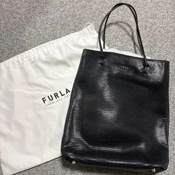 [새상품급] FURLA 블랙 토트백 수납 가방 포함