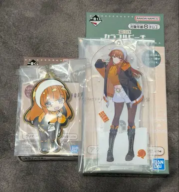 컬러풀 피치 제일복권 아크릴 스탠드 러버 참 에토