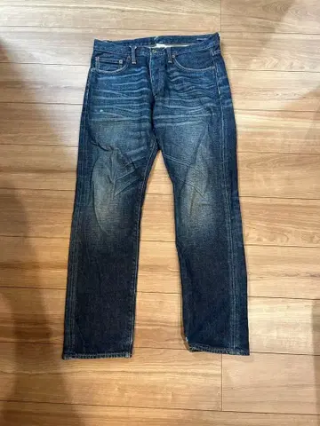 Rugby 스트레이트 데님 31 x 32 다크 블루