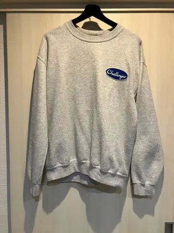 챌린저 challenger 맨투맨 그레이 M 사이즈