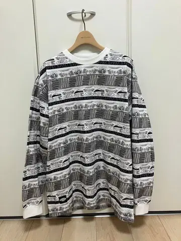 MANASTASH 긴팔 티셔츠 패턴