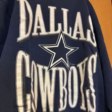 NFL 맨투맨 카우보이즈 트레이닝복 구제 의류