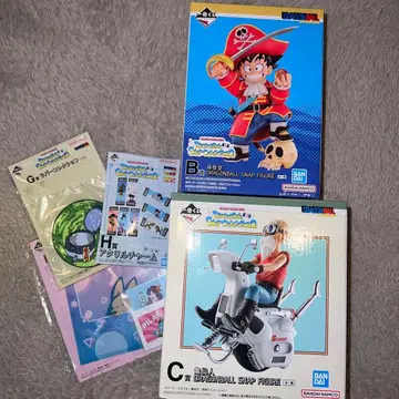 제일복권 드래곤볼 B상 손오공 C상 거북선인 피규어 세트