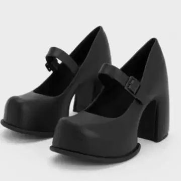 블랙 마리 제인 찰스앤키스 신발 힐