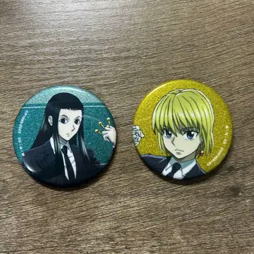HUNTER x HUNTER 수트 캔뱃지 크라피카 이르미
