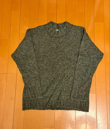 UNIQLO JW ANDERSON 트위드 조 니트 L 그레이