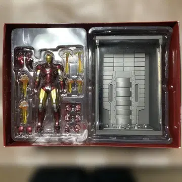 상자 덮개만 피규아트 아이언맨 마크 6 홀 오브 아머 세트