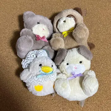 가챠가챠 봉제 인형 세트