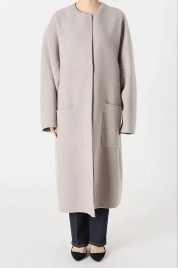 IENA 논뮬징 울 리버 코트 38