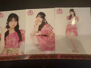 이와타테 사호 AKB48 멤버 리퀘스트 동경의 의상 랜덤 브로마이드 3종