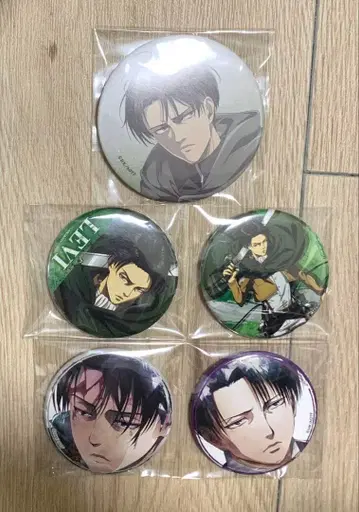 진격의 거인 캐릭터 배지 컬렉션 리바이 역풍을 향해 나아가라! 캔뱃지