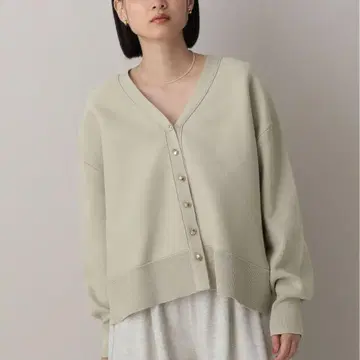 A part by 메탈 버튼 스펀지 V 가디건