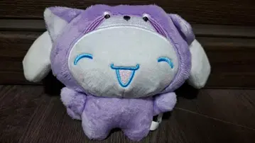 시나모롤 봉제 인형 보라색 약 20cm