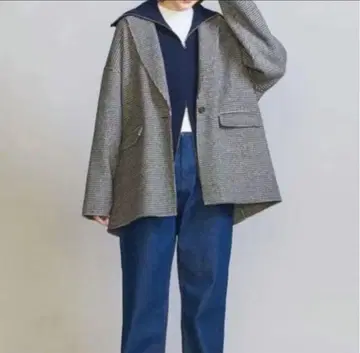 BEAUTY&YOUTH 리버 테일러드 미들 코트 S