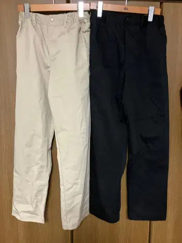 United Athle Works 치노 팬츠 2색 세트 M 사이즈