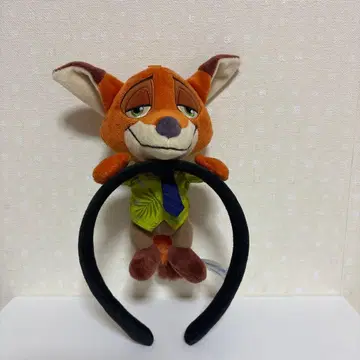 주토피아 닉 와일드 디즈니 머리띠