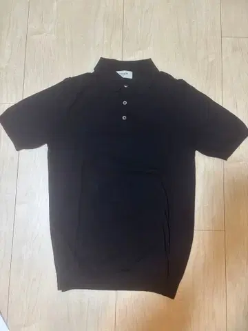 MOONCASTLE (문캐슬) 아이스 코튼 니트 피케 셔츠