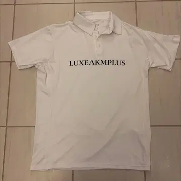 LUXEAKMPLUS 피케 셔츠 XL 화이트