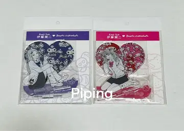 이토 준지 산리오 마이멜로디 쿠로미 갸루 토미에 아크릴 스탠드 2개 세트