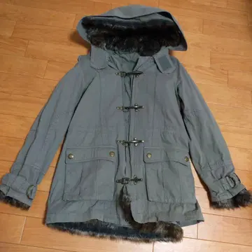 에고이스트 퍼 라이너 부착 모즈 코트