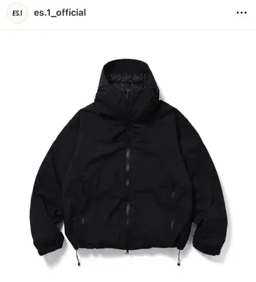 ES.1 3lyr down hoodie / 다운 파카