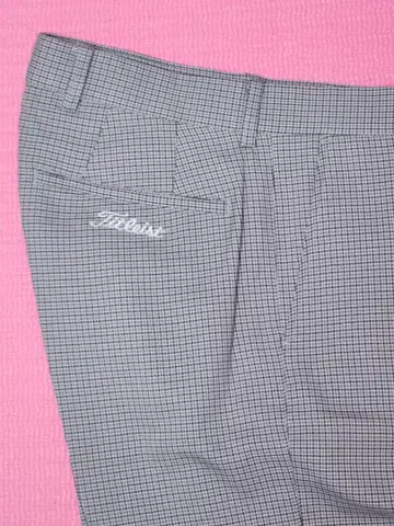 Titleist 체크 무늬 골프 슬랙스