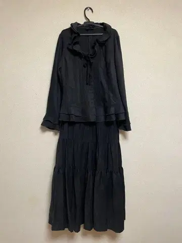 INGEBORG 블랙 셋업 S 사이즈