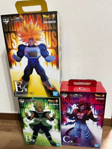 드래곤볼 VS 옴니버스 초 B상 C상 E상 3체 세트