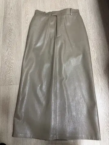 Mila Owen 합성 피혁 타이트 스커트 S 모카