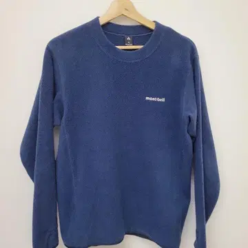 mont-bell 플리스 자켓 라이트 맨투맨 네이비